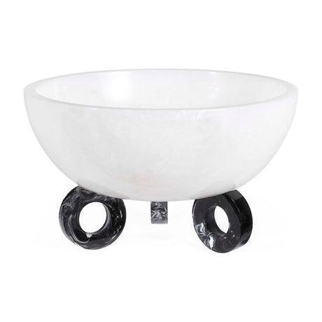   Marbleized White Bowl | Oroa.com