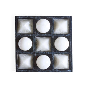   Black & White Tic-Tac-Toe Set | Oroa.com