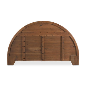   Modern European furniture - Arched Acacia Wood Bed - www.oroa.com | Oroa.com