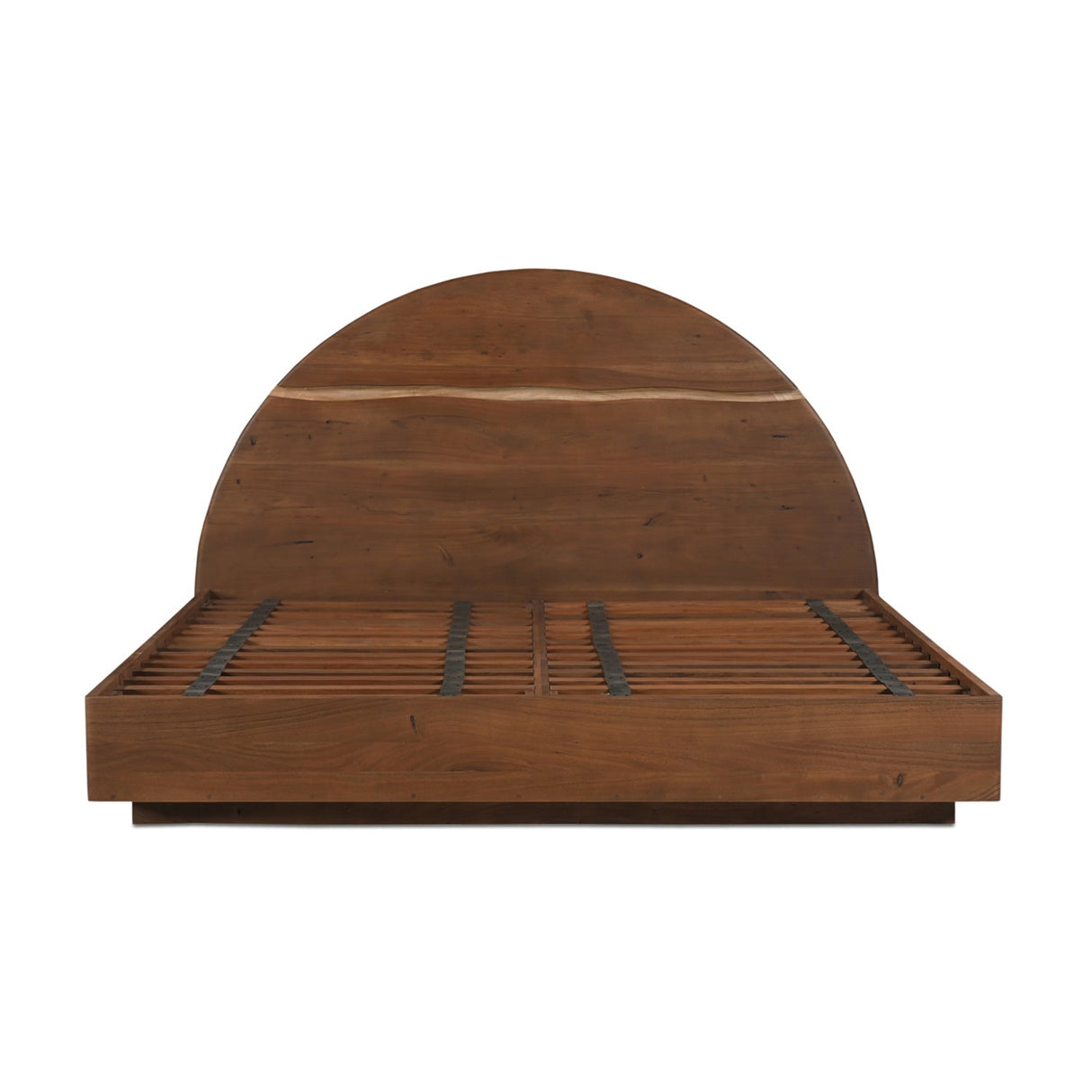   Modern European furniture - Arched Acacia Wood Bed - www.oroa.com | Oroa.com