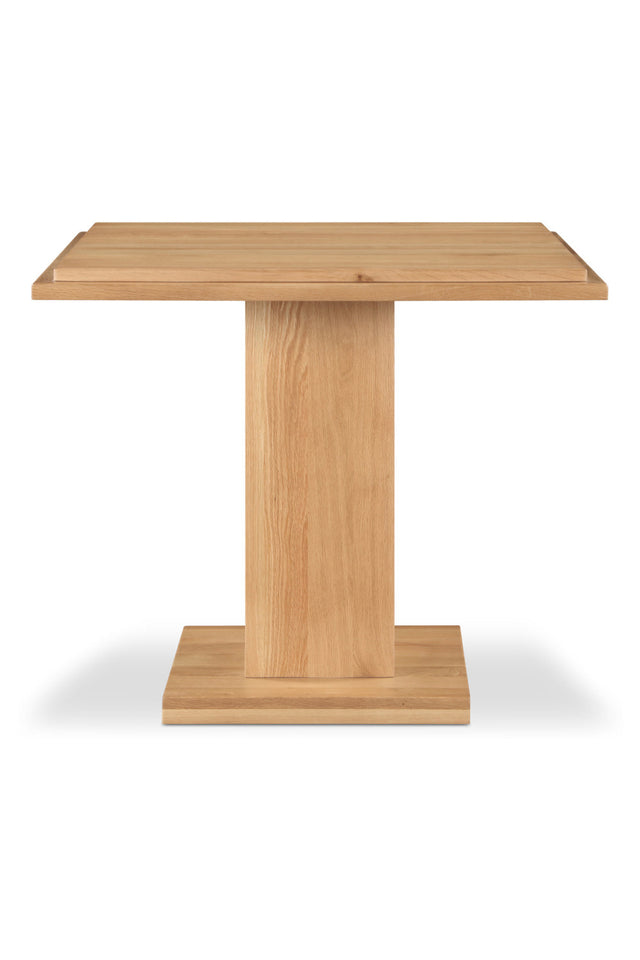 Modern European furniture - Square Natural Wood Table - www.oroa.com