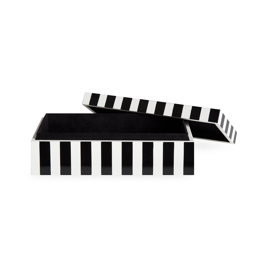   Black & White Lacquer Box S | Oroa.com