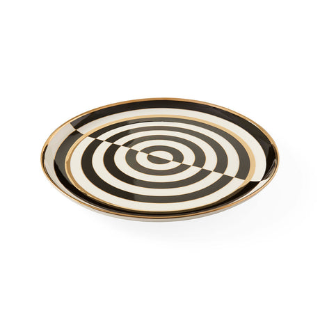   Porcelain Round Serving Tray | Oroa.com
