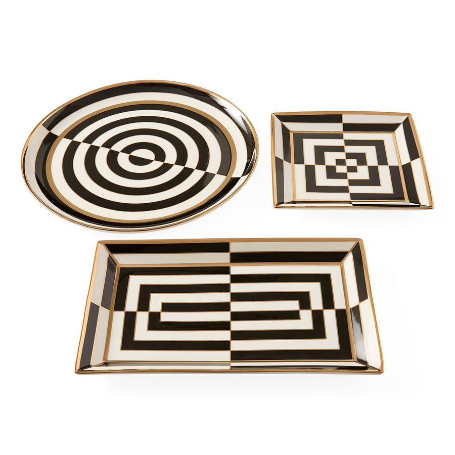   Porcelain Rectangular Serving Tray | Oroa.com
