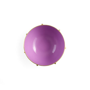   Lavender Interior Brass Bowl | Oroa.com