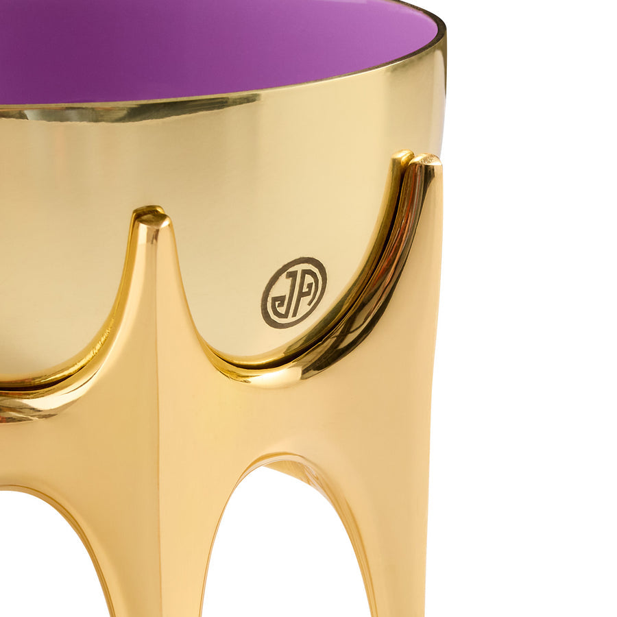   Lavender Interior Brass Bowl | Oroa.com
