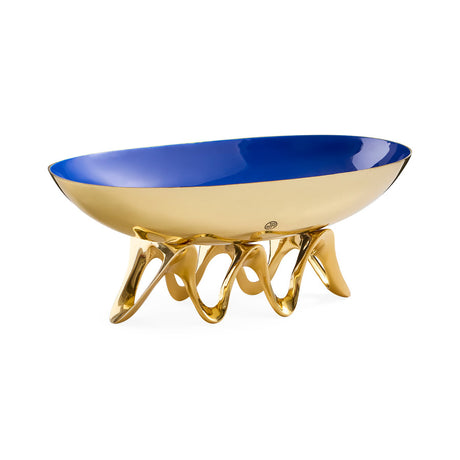   Solid Brass Long Bowl | Oroa.com