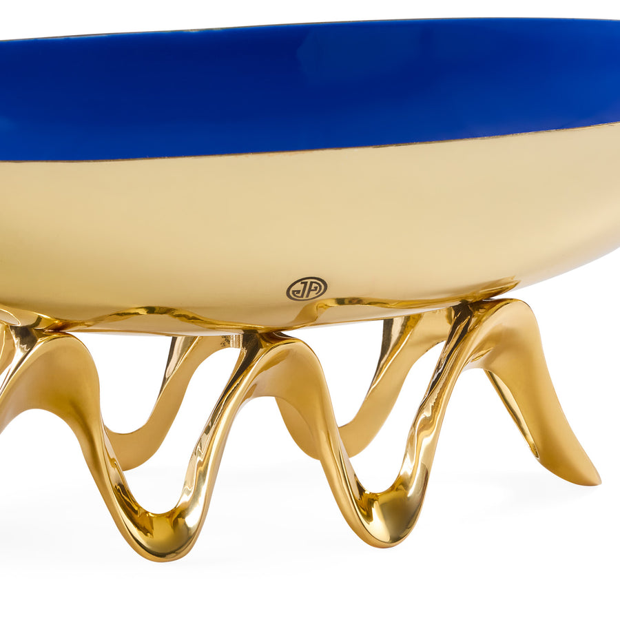   Solid Brass Long Bowl | Oroa.com