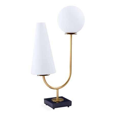   Milk Glass Shades Table Lamp | Oroa.com