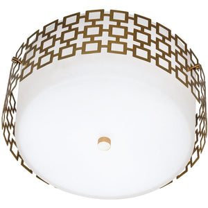   Laser-Cut Metal Framed Ceiling Lamp | Oroa.com