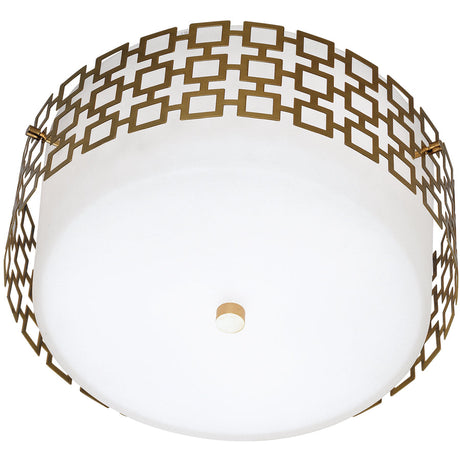   Laser-Cut Metal Framed Ceiling Lamp | Oroa.com