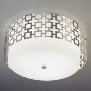   Laser-Cut Metal Framed Ceiling Lamp | Oroa.com