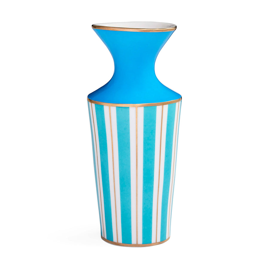  Blue Stripes Porcelain Vase | Oroa.com
