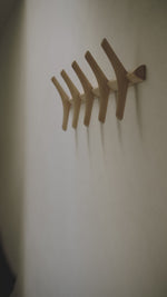   Mahogany Wall Coat Rack | Oroa.com