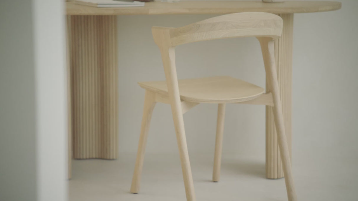   Curved Oak Desk | Oroa.com