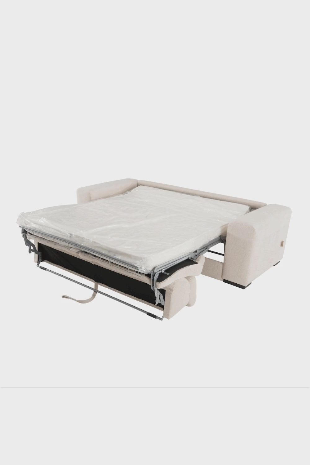   Cream Fabric Sofa Bed | Oroa.com