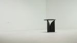   Black Teak Side Table | Oroa.com