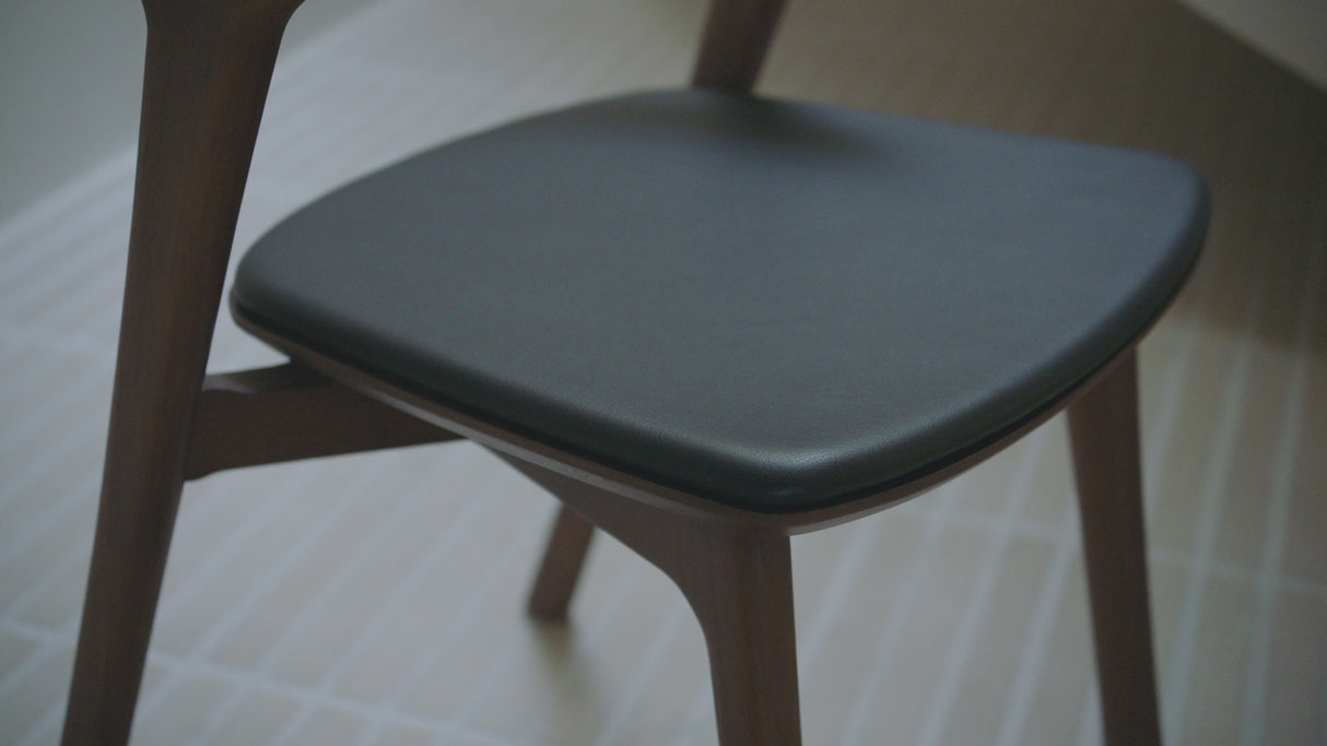   Brown Teak Dining Chair | Oroa.com