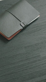   Black Teak Architectural Side Table | Oroa.com