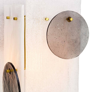   Opaque Ribbed Glass Pendant Lamp | Oroa.com