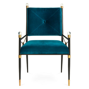   Velvet Accent Armchair | Oroa.com