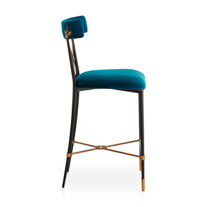   Velvet Counter Stool | Oroa.com