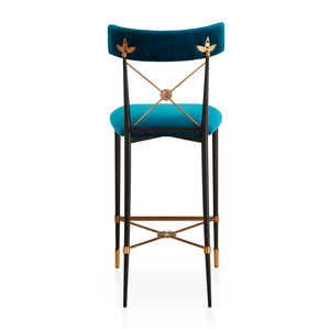   Velvet Counter Stool | Oroa.com