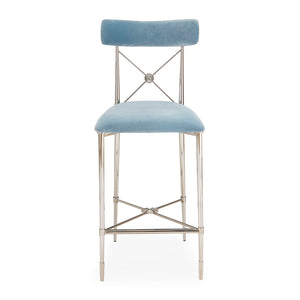   Velvet Counter Stool | Oroa.com