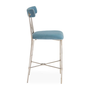   Velvet Counter Stool | Oroa.com