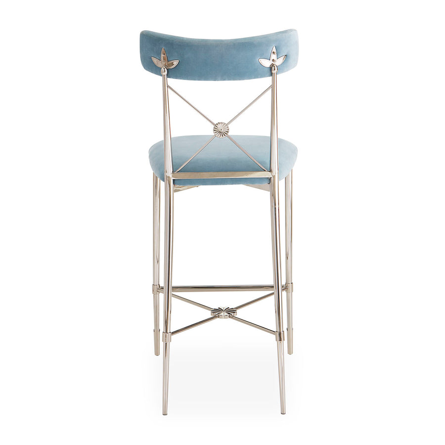   Velvet Counter Stool | Oroa.com