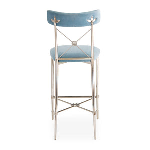   Velvet Counter Stool | Oroa.com