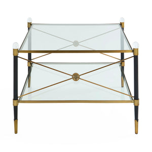  Two-Tier Glass Coffee Table | Oroa.com