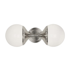   Double White Glass Wall Lamp | Oroa.com