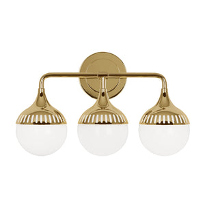   Three-Light Glass Wall Lamp | Oroa.com