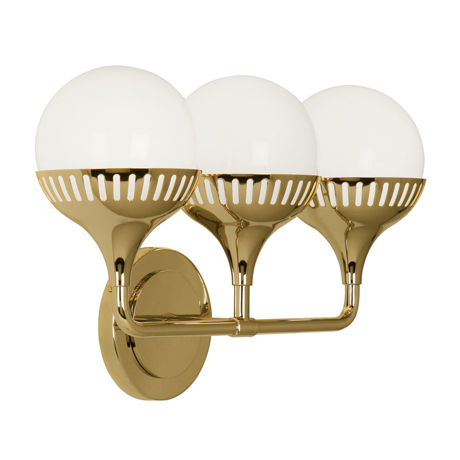   Three-Light Glass Wall Lamp | Oroa.com