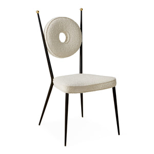   Round Back Cushion Dining Chair | Oroa.com