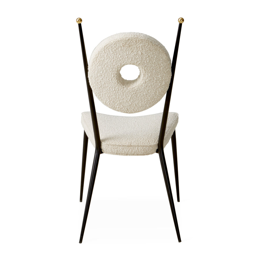   Round Back Cushion Dining Chair | Oroa.com