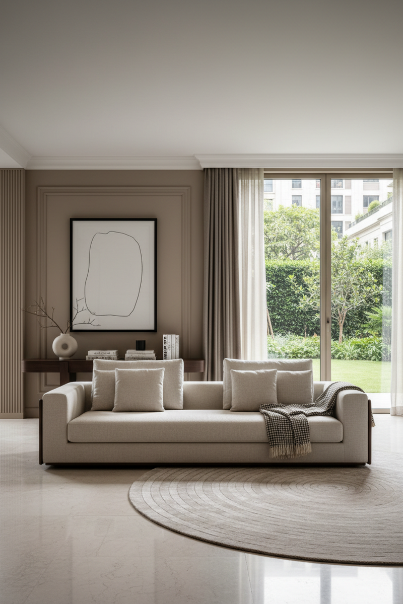   sofa in luxury modern interior, portrait | Oroa.com