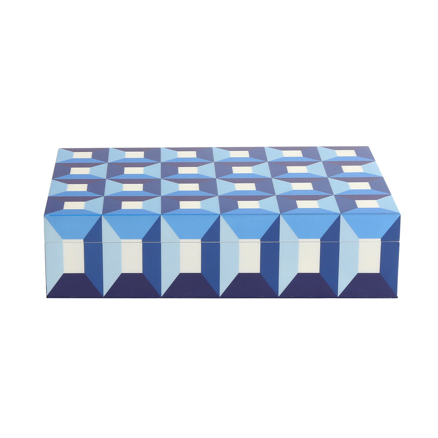   Geometric Pattern Lacquer Box L | Oroa.com