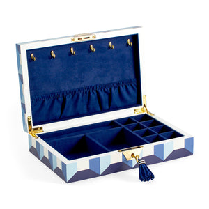   Geometric Pattern Lacquer Jewelry Box | Oroa.com