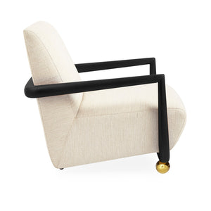   Golden Orb Leg Club Chair | Oroa.com