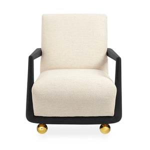   Golden Orb Leg Club Chair | Oroa.com