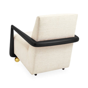   Golden Orb Leg Club Chair | Oroa.com
