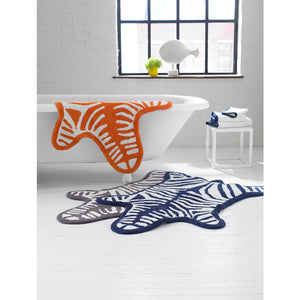   Stripes Cotton Reversible Bath Mat | Oroa.com