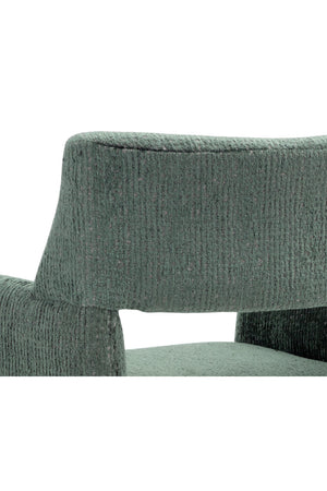   Teal Cutout-Back Dining Chair | Oroa.com