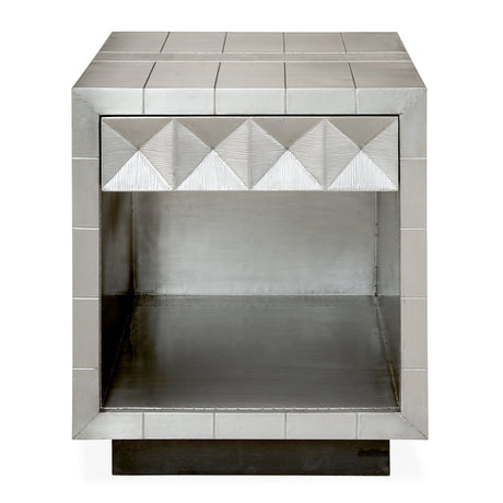  Nickel-Plated Bedside Table | Oroa.com
