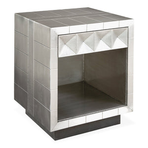   Nickel-Plated Bedside Table | Oroa.com