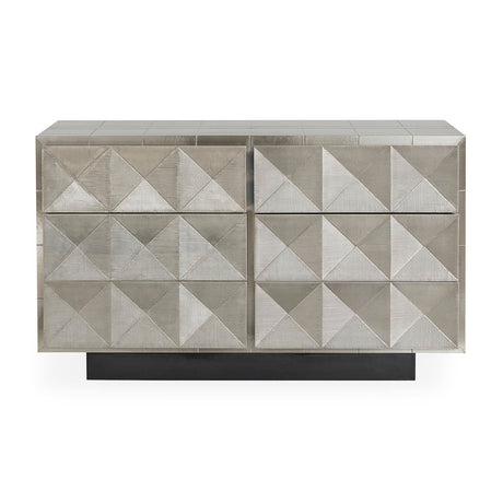   Nickel-Plated 6-Drawer Dresser | Oroa.com