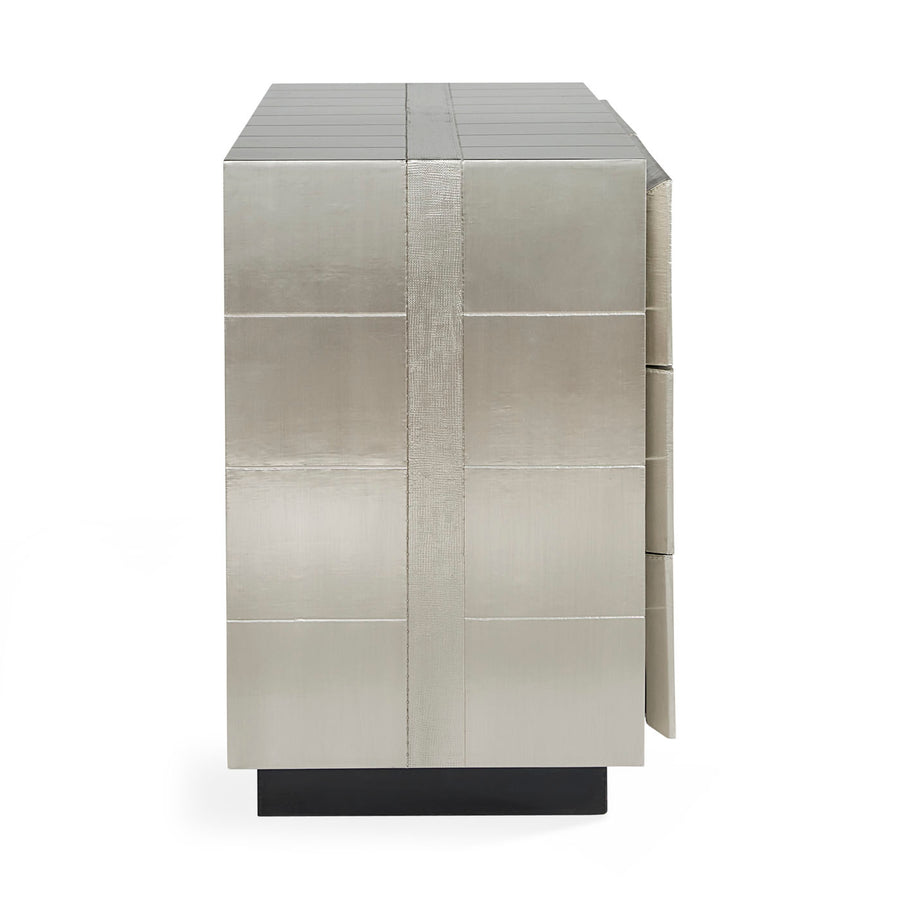   Nickel-Plated 6-Drawer Dresser | Oroa.com