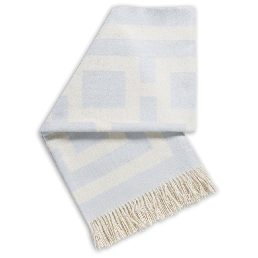   Baby Alpaca Fringed Throw | Oroa.com